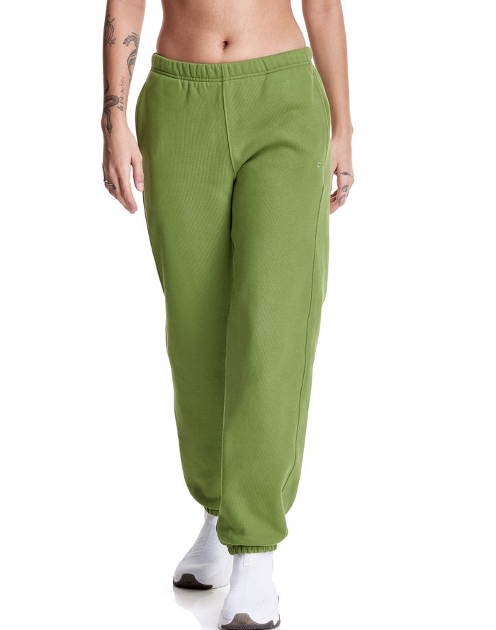 Pantalon Chandal Champion Mujer - Reverse Weave Boyfriend ( Verde ) 8140952-WU